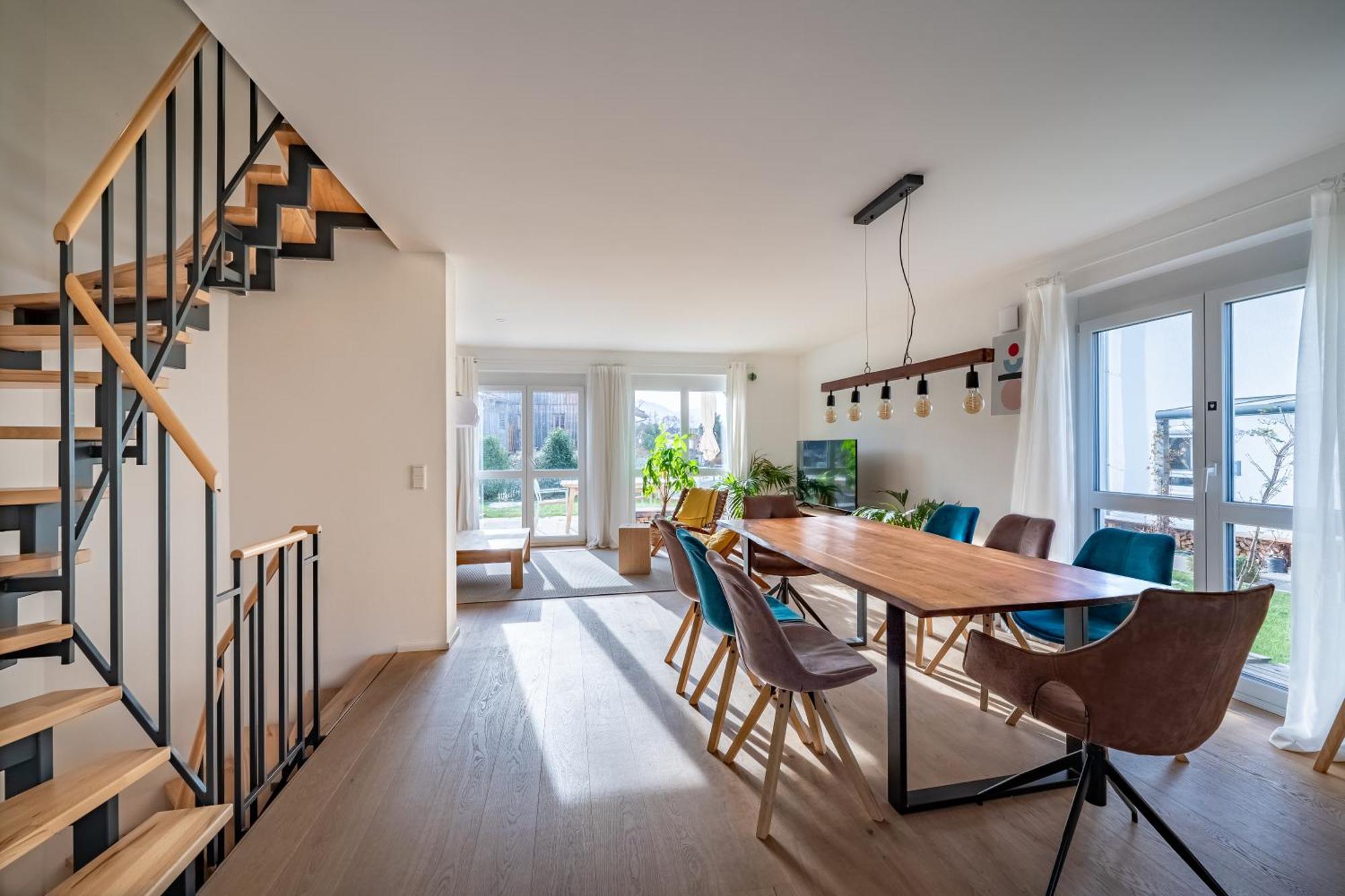Liboria: Stylisches Haus; Sauna ; 4Min Zum See Seehausen am Staffelsee Esterno foto